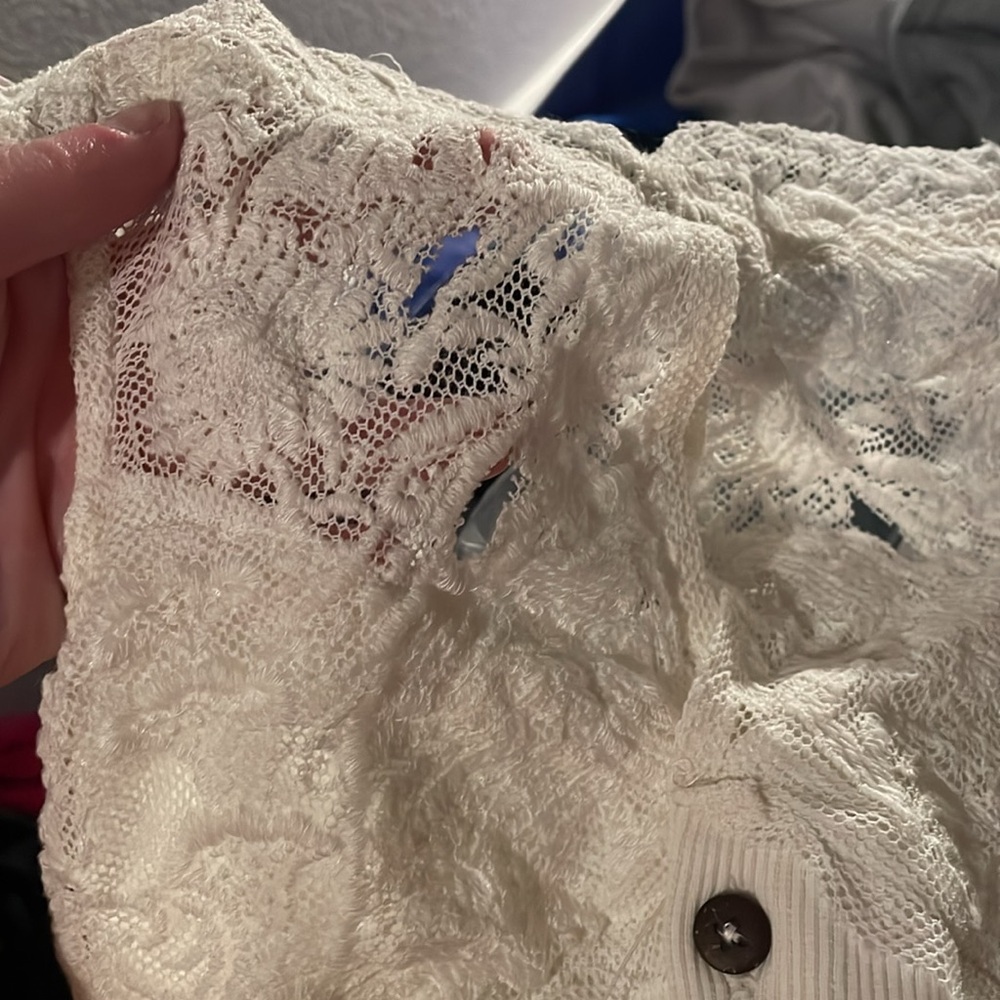 Free People Lace Top XS - Picture 13 of 13